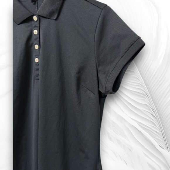 Nike Golf Dri-FIT Black Short Sleeve Polo Dress - Picture 4 of 9